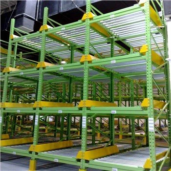 Heavy Duty Metal Gravity Pall Flow Rack System