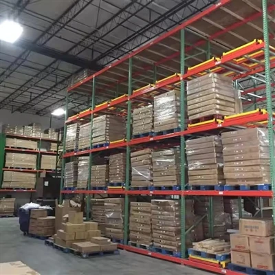 Varför Industrial Warehouse Storage Steel Push Back Pallet Rack?