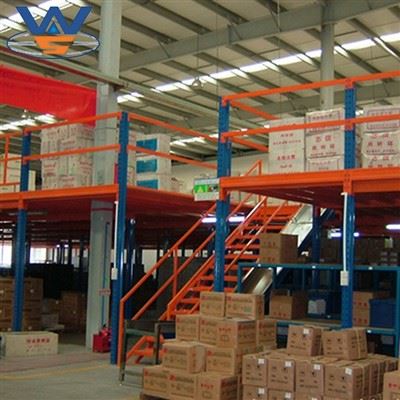 Multi-Layer Steel Platform Floor Racking For Storage